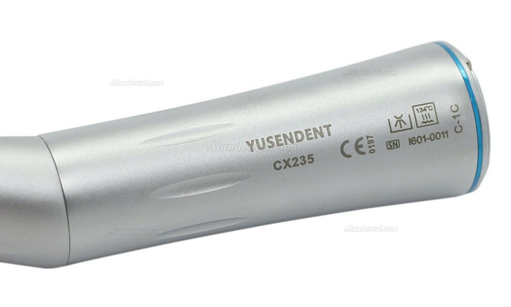 YUSENDENT® Inner Water Spray Fiber Optic Contra Angle CX235-1C Push Button